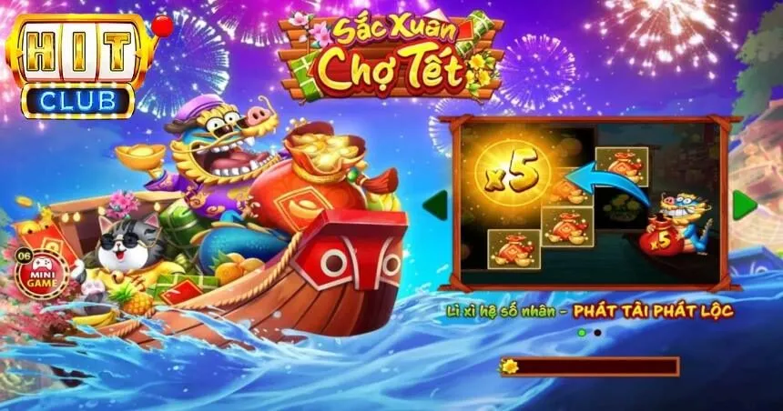 Sắc xuân chợ tết HIT CLUB